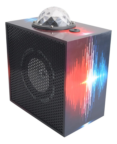 Altavoz Bluetooth Inalámbrico Beat Box Con Luces Led Danzant