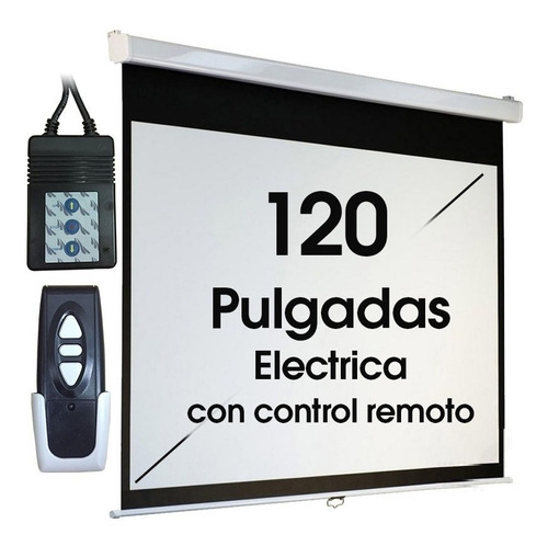 Pantalla Proyector Electrica 120 Pulgadas Pared O Techo