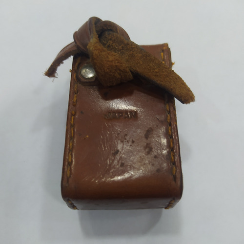Antiguo Estuche De Cuero Para Auriculares Japón Radio (Usado)