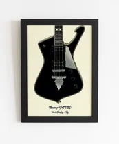 Comprar Quadro Guitarras Do Rock Ibanez Ps120 Paul Stanley Kiss