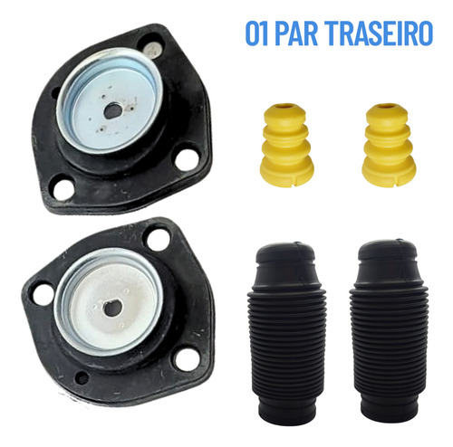Coxim Amort Dianteiro E Traseiro Tucson 05 A 2016 C/ Batente
