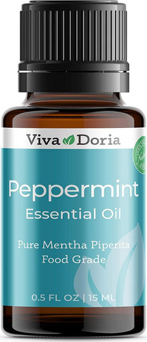 Aceite Esencial 100% Menta Peppermint Grado Food Comestible