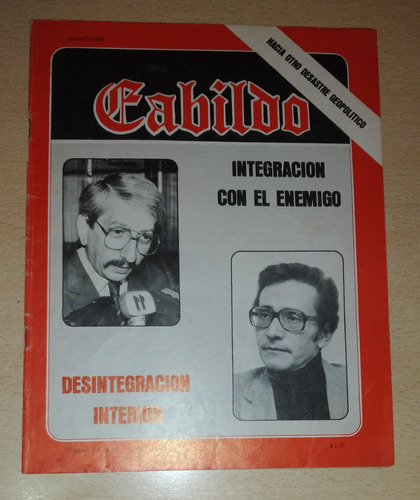 Revista Cabildo N°103 Agosto De 1986