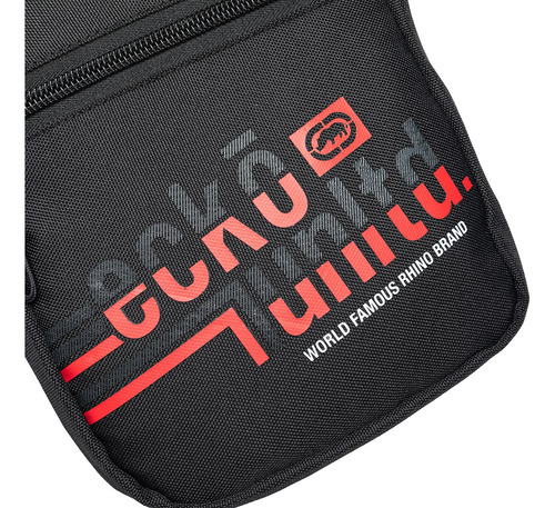 Bolsa Transversal Casual Lateral Tira Colo Shoulder Bag Cor Preto Desenho Do Tecido Lisa