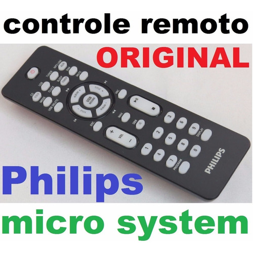 Controle Philips 30 Som Fwm613 Fwm663 Fwm986 Fwm996 Fwm997