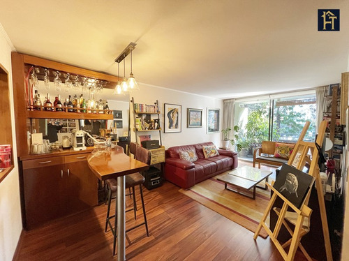 Moderno Depto De 82m2 2d+2b+e+b Pocuro/providencia