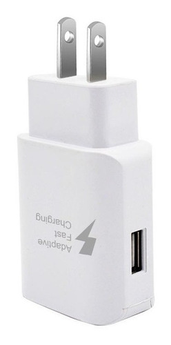 Adaptador Cargador Pared Usb Carga Ultra Rápida iPhone Andro