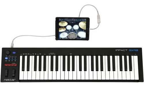 Controlador Nektar Impact Gx49 Teclas Usb Midi Para Estúdio