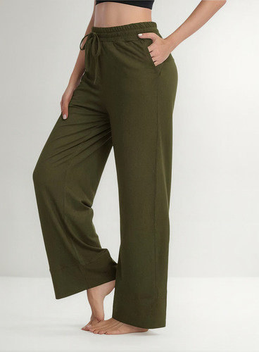 Pantalones De Yoga Para Mujer, Cómodos, De Color Casual, Pij