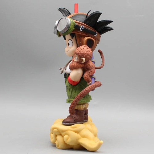Figura Kid Goku Báculo Sagrado En Nube Voladora Dragon Ball (Usado)