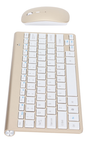 Combo De Teclado Y Ratón Inalámbricos Usb Ultraslim De 2,4 G