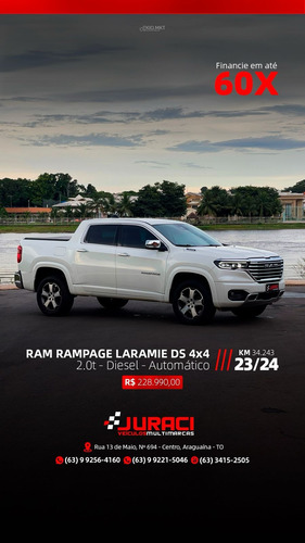 RAM Rampage 2.0 Laramie Cab. Dupla Td 4X4 Aut. 4P