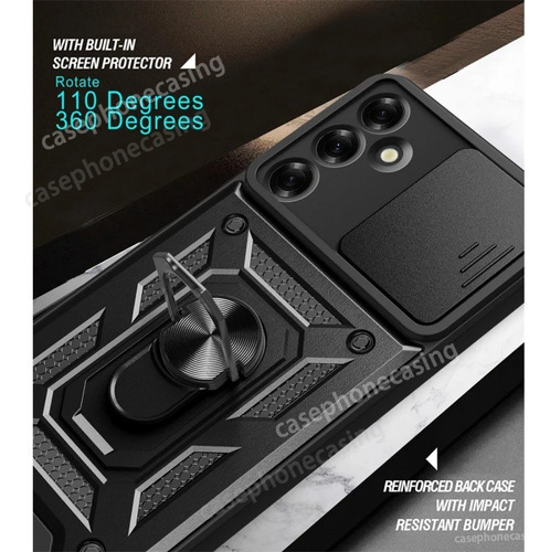 Funda De Teléfono Para Samsung Galaxy A16 A26 A36 A56 A05s A15 A25 A35 A55 A14 A54 5g Armor Funda Protectora Con Lente