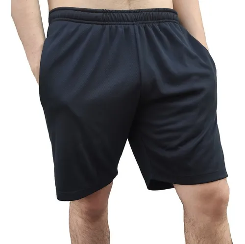 KIT 3 SHORTS PRETOS DRY FIT ESSENTIAL