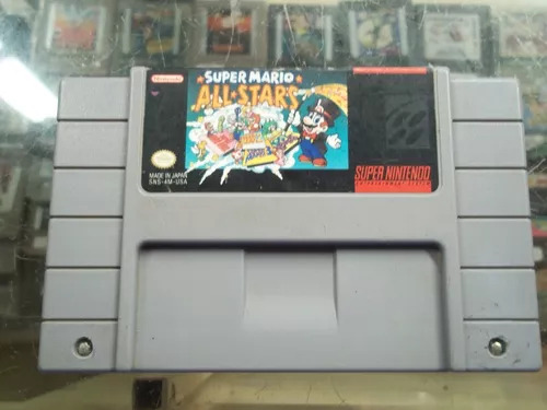 Mario All Stars Super Nintendo, No Repro, Original 