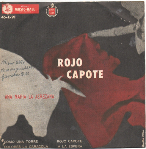 Ana Maria La Jerezana - Rojo Capote Como Una Torre Ep Kktus