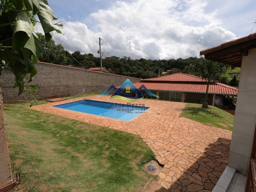 Imagem 3 de 15 de Chacara Com 3 Dorm (2 Suites) Piscina, Area Gourmet Com Trio Mineiro, Pomar - V-1339
