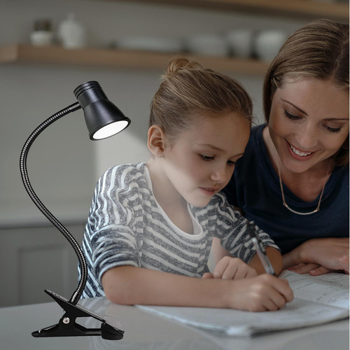 Lámpara Con Clip Luz Con Clip Para Escritorio Lámpara De Abr