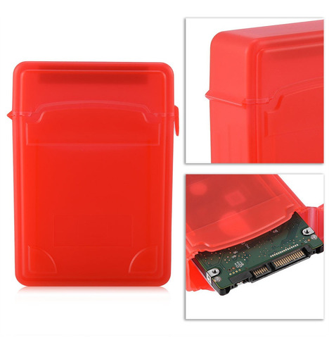 2.5 Polegada Hdd/ssd Caixa De Armazenamento De Proteção À Pr