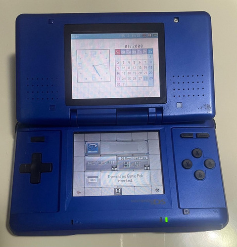 Nintendo Ds Fat + R4 Com Jogos Azul (Usado)