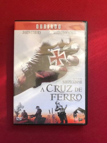 Dvd - A Cruz De Ferro - James Coburn / M. Schell - Seminovo