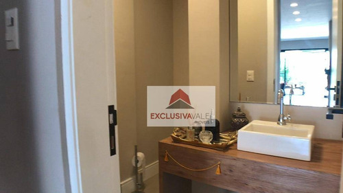 Imagem 6 de 30 de Casa Com 4 Dormitórios, 580 M² - Venda Por R$ 2.390.000,00 Ou Aluguel Por R$ 16.000,00/mês - Conjunto Residencial Esplanada Do Sol - São José Dos Campos/sp - Ca0971
