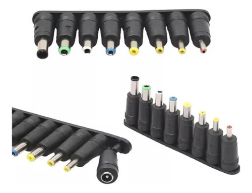 Kit 8 Conector Plug Pino Fonte Universal Notebook Reposição