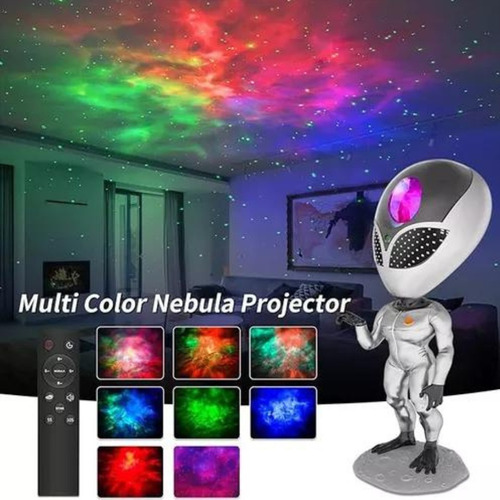 Proyector De Galaxias Y Estrellas Alien Repeticion De Voz