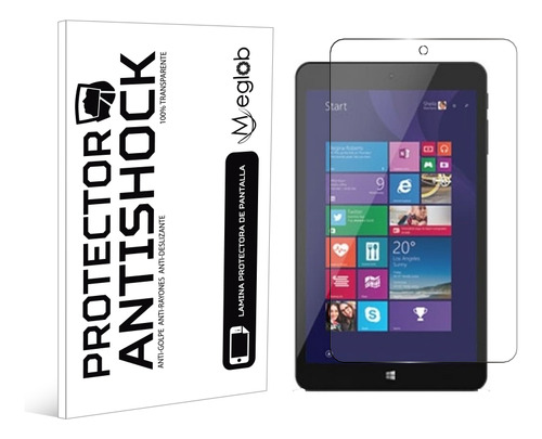 Protector De Pantalla Antishock Para Tablet Qbex V800