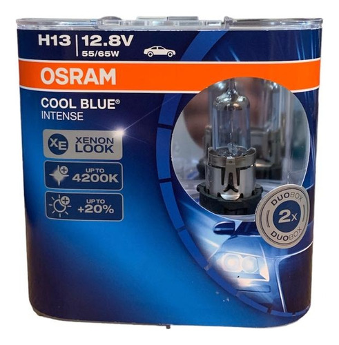 Foco H13 9008 Cool Blue Intense Color Blanco