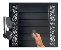 Comprar Portón Garage Levadizo Automático 240x200 Chapa 18 Artística