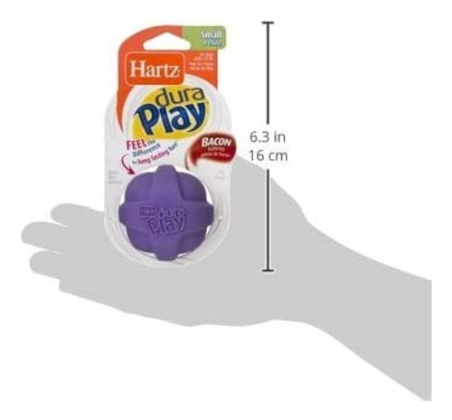 Hartz Dura Play Ball Small Assorted Colors 1 Ball Only