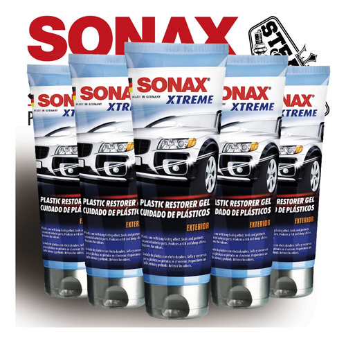 Sonax® | Renovador | Plasticos Exterior | Gel | 250ml