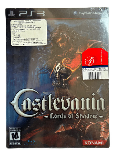 Castlevania Lords Of Shadow Ps3 Sellado