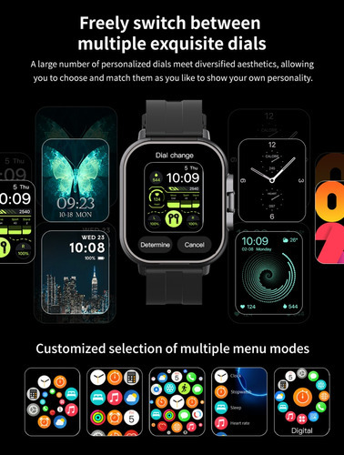 Nuevos Auriculares Bluetooth Smartwatch 2 En 1, Mul Watch