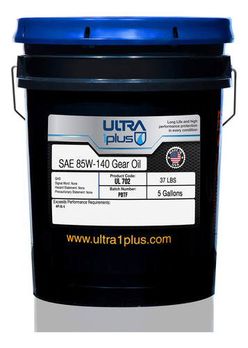 Ultra1plus Sae 85w-140 Aceite Para Engranajes Convencionale.