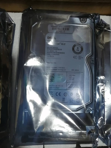 Imagen 2 de 3 de Disco Duro Original Dell Sas 3tb Seagate St3000nm0023