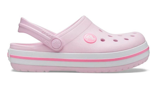 Sandália Crocs Infantil Crocband 207006 Rosa Claro