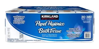 Papel Higiénico Kirkland De 30 Rollos C/envío Gratis