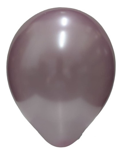 Globo Perlado 12 Pulgadas X25 Latex Color Rosa