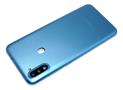 Refaccion Tapa Trasera Para Galaxy A11 Azul A115 Con Lente