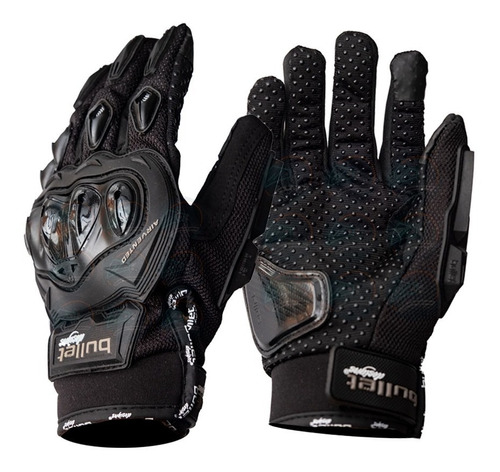 Guantes De Protección Para Motociclista Bullet 270rt Negro