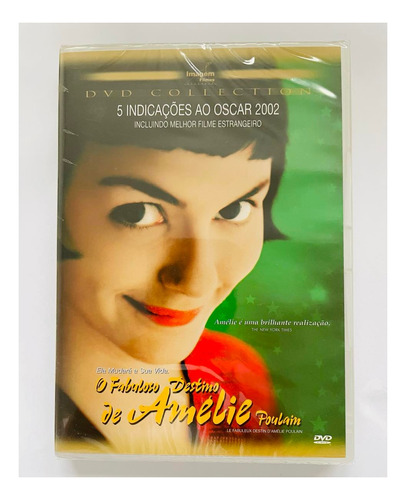 Dvd - O Fabuloso Destino De Amelie Poulain (simples)