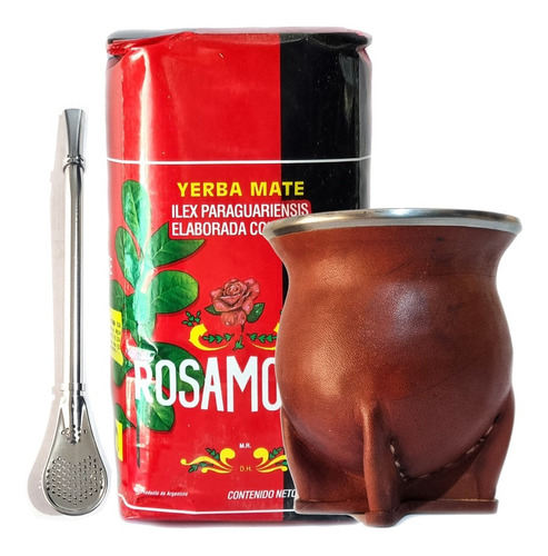 Set Matero Argentino Mate Torpedo + Yerba Mate + Regalo