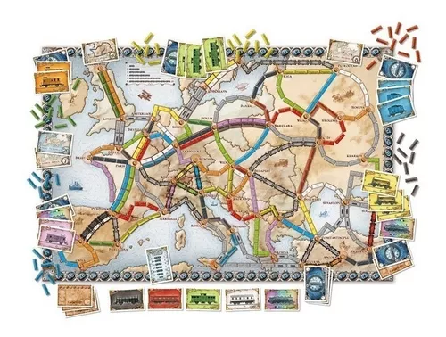 Galápagos, Ticket to Ride, Jogo de Tabuleiro para Família, 2 a 5 jogadores,  30 min