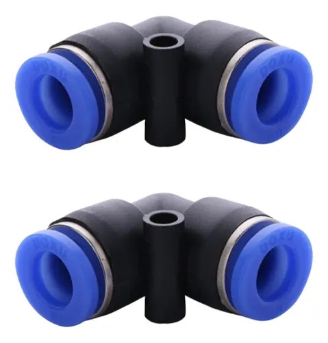 comprar Conexão Cotovelo Engate Rápido União Tubo Mang 10mm-2 Peças