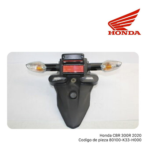 Fender Honda Cbr 300r 2020 Incluye Intermitente Original