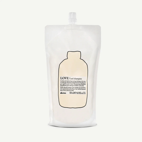 Davines Love Curl Shampoo Refill Cabello Ondulado Rizado 500