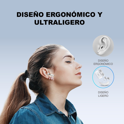Audifonos Inalámbricos Mtk Con Microfono Cordón Bt 5.3