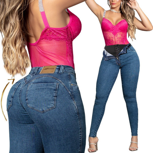 Calça Jeans Feminina Super Lipo Sawary Roupas Femininas